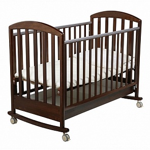 Детская кроватка-качалка Джованни, орех шоколадный (Papaloni, 00-0009397_Орех шоколадный)